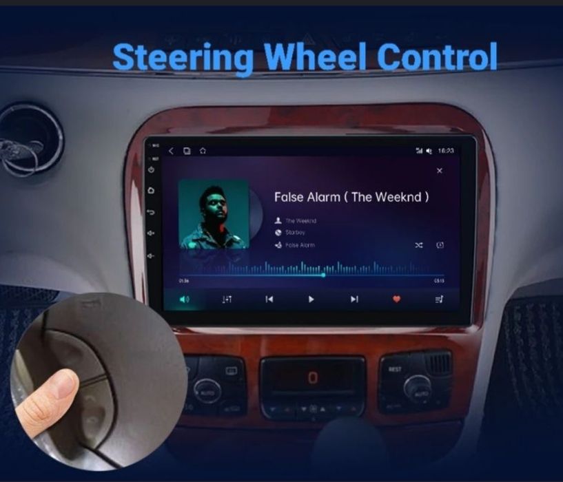 Navigatie Android dedicata Mercedes Benz S-Class W220 (1998-2005)