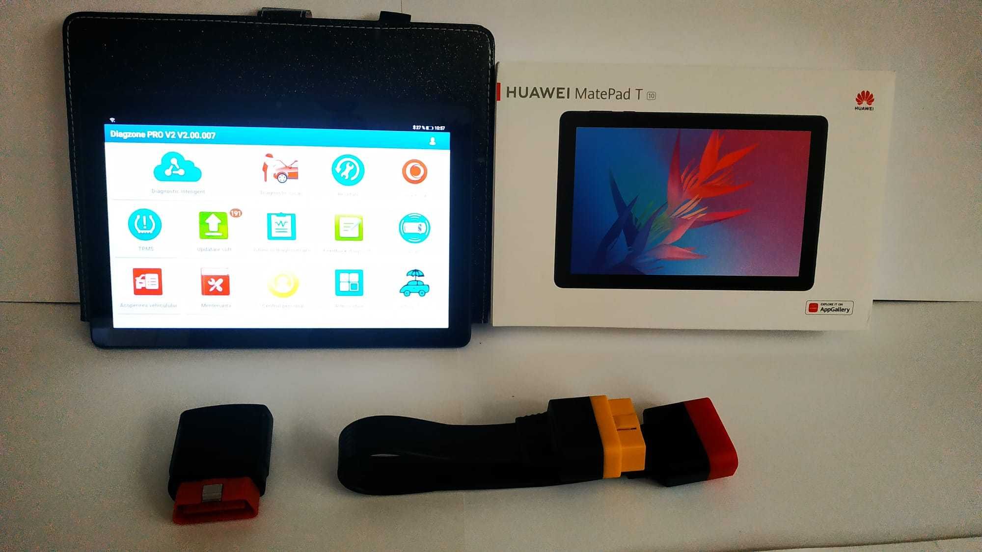 Kit Launch X431 Easydiag DZ Pro+ Tableta Huawei 10.1, Husa, Promotie !