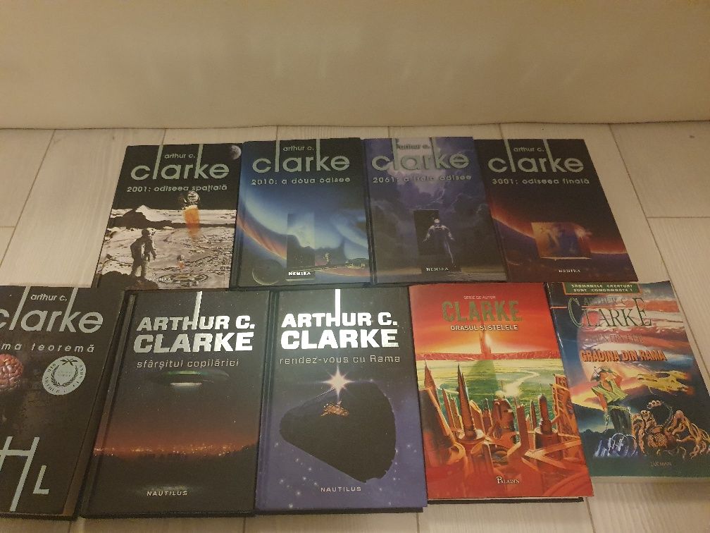 Colectie Arthur C Clarke, 11 vol, Odiseea, Rama, Sfarsitul copilariei