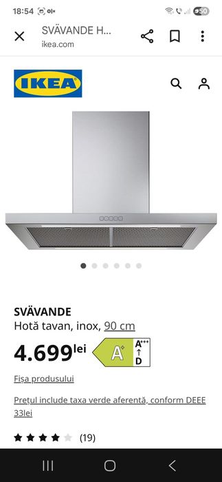 Camera hota ikea insula SVAVANDE 403.890.89