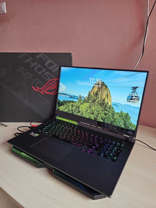 Laptop Gaming ASUS ROG Strix G17 G713RS- Baterie noua