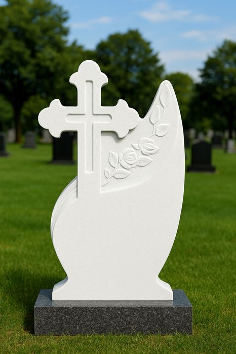 Monumente funerare din piatră artificială