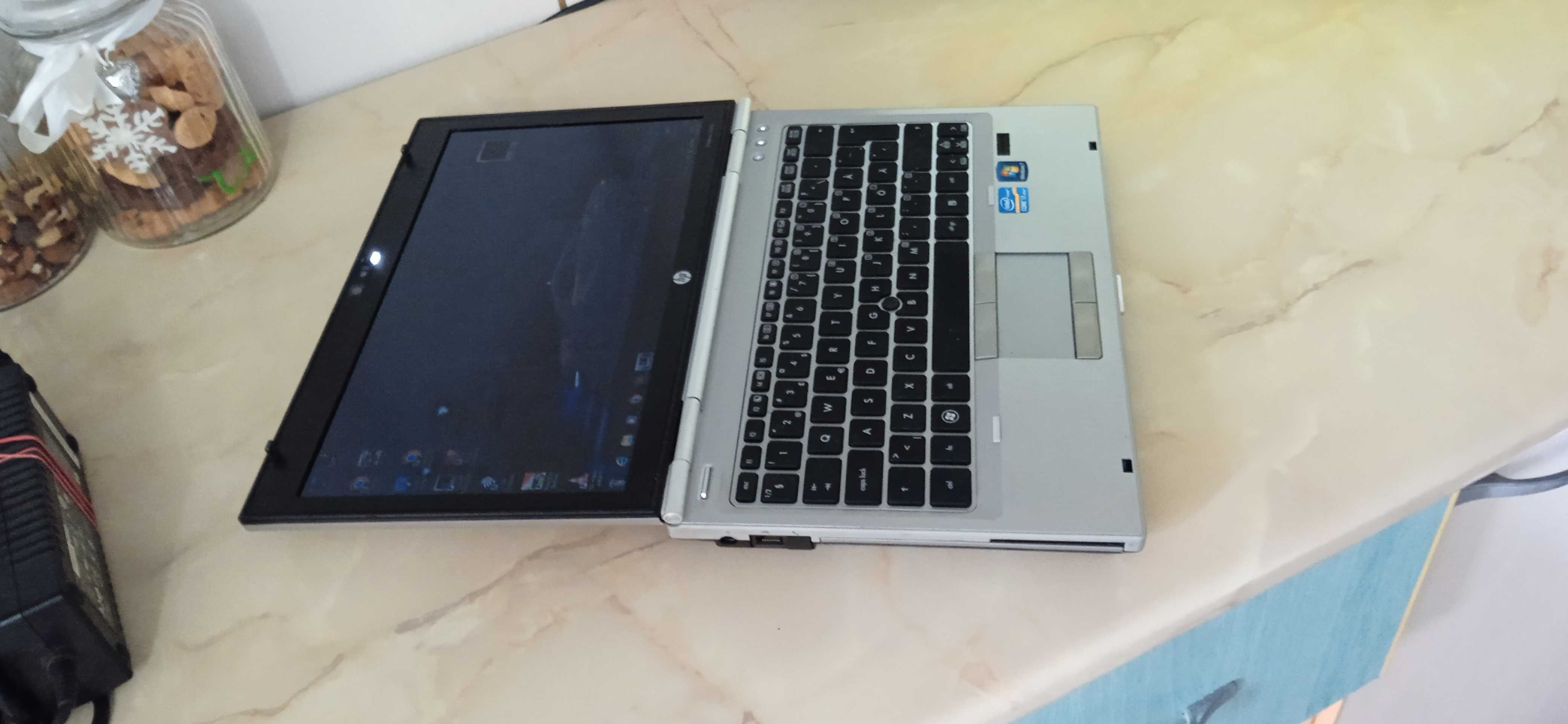 Laptop HP display12 i5 2520 4gb ram Diagnoza auto Bateria 1-2ore 2560P