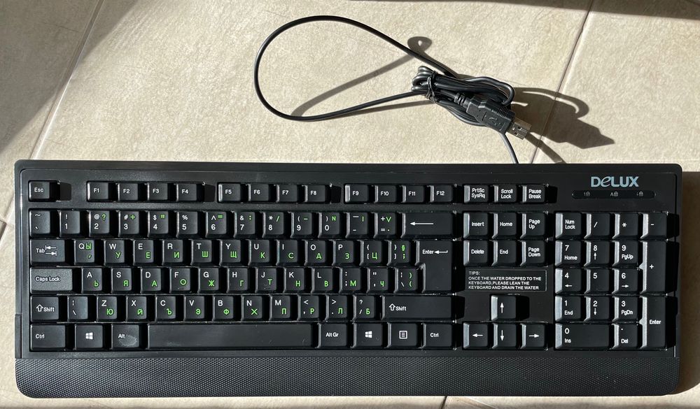 Клавиатура Delux K6010