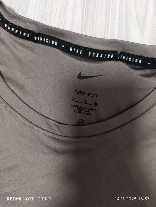 Nike Dri-FIT UV Run Division Miler Graphic''оригинална мъжка тениска