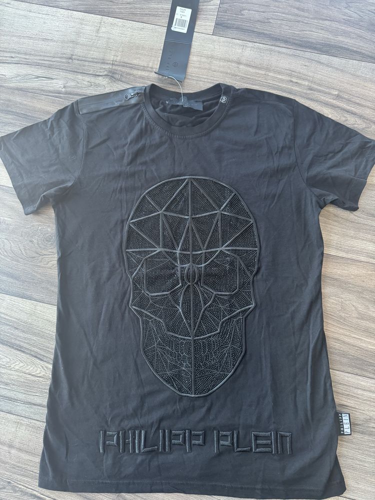 Tricou Philipp Plein original, mărimea M, nou cu etichetă