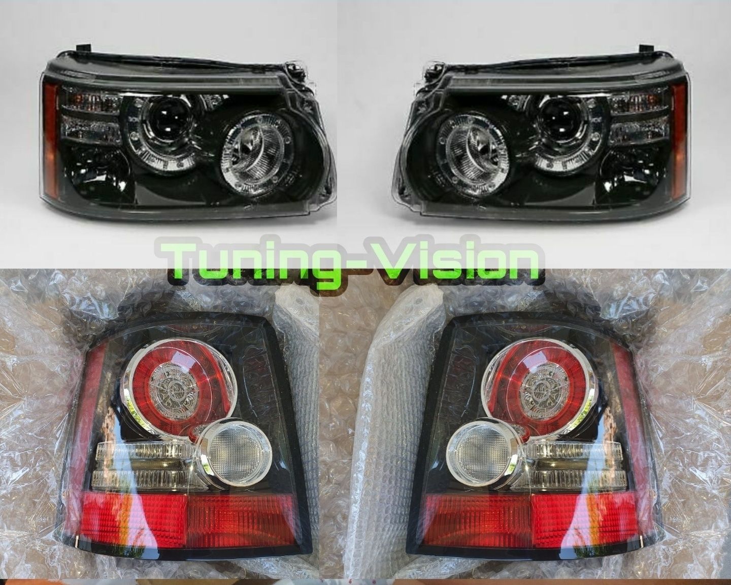 Range Rover sport L320 Facelift пакет фарове стопове броня калници