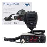 Statie radio CB PNI HP 5500, multistandard, 4W, AM-FM, 12V/24V, ASQ