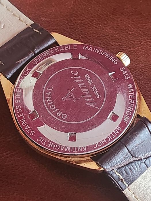 Ceas Atlantic Worldmaster original!