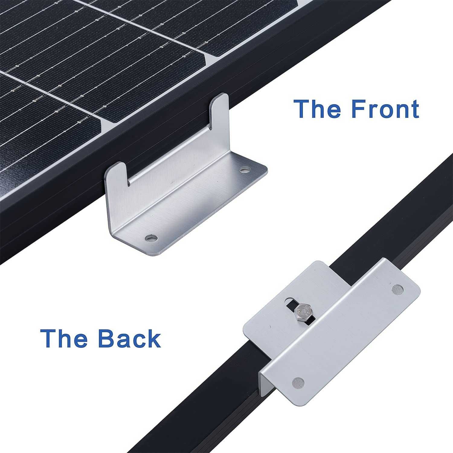 Комплект 4 броя алуминиеви Z образни планки за соларен панел