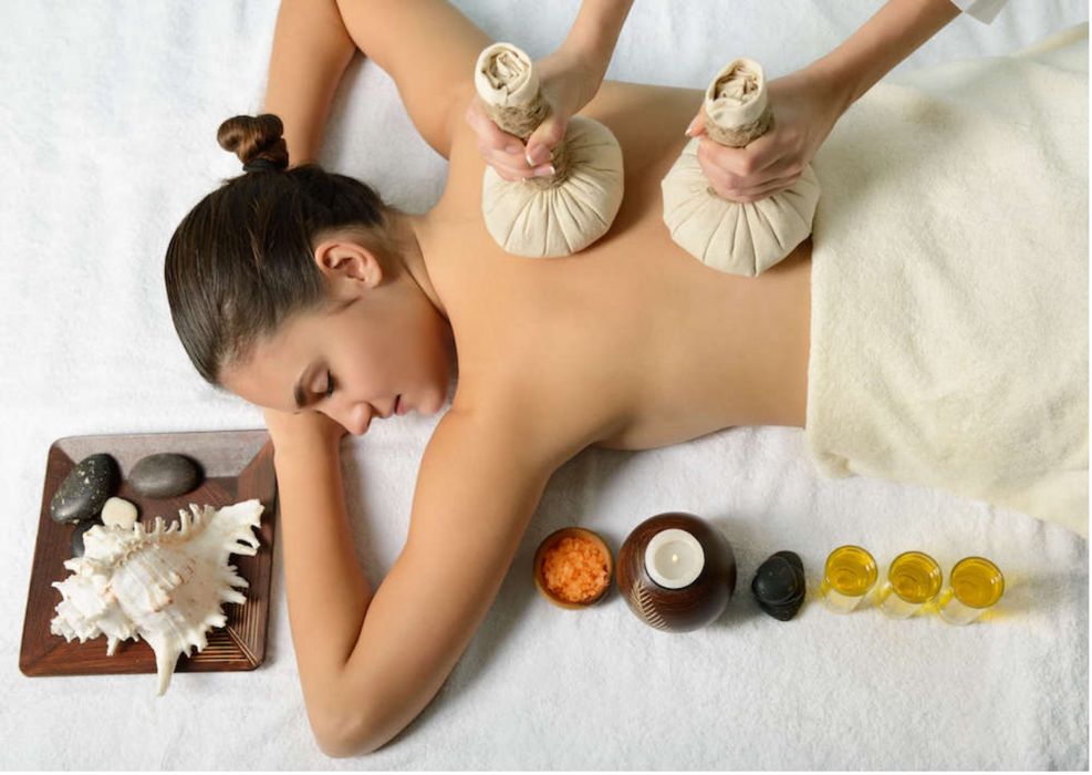 Баня + массаж + пилинг