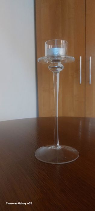 Подсвечник стеклянный