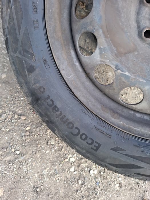 Vand roata R 16 cu anvelopa 205 55 16 conti dot 2022 vv golf 4 bora sc