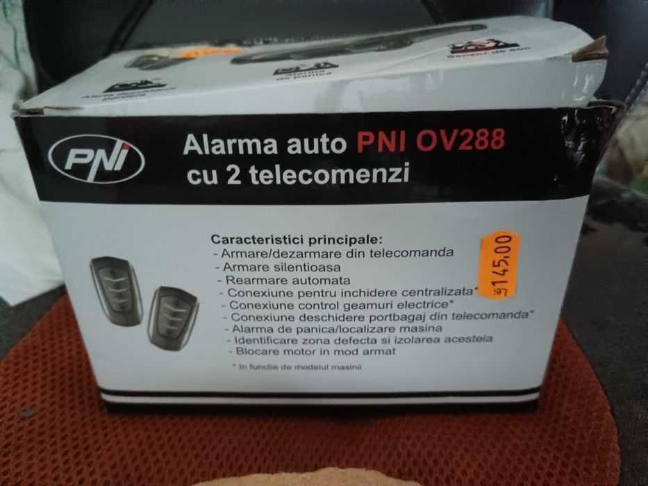 Alarmă auto cu doua telecomenzii