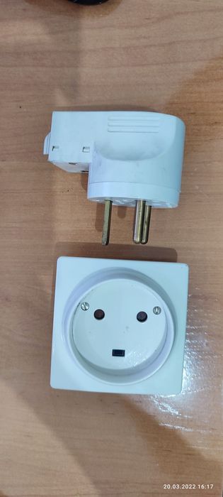 Вилка и розетка для электрических плит 32А, 400V