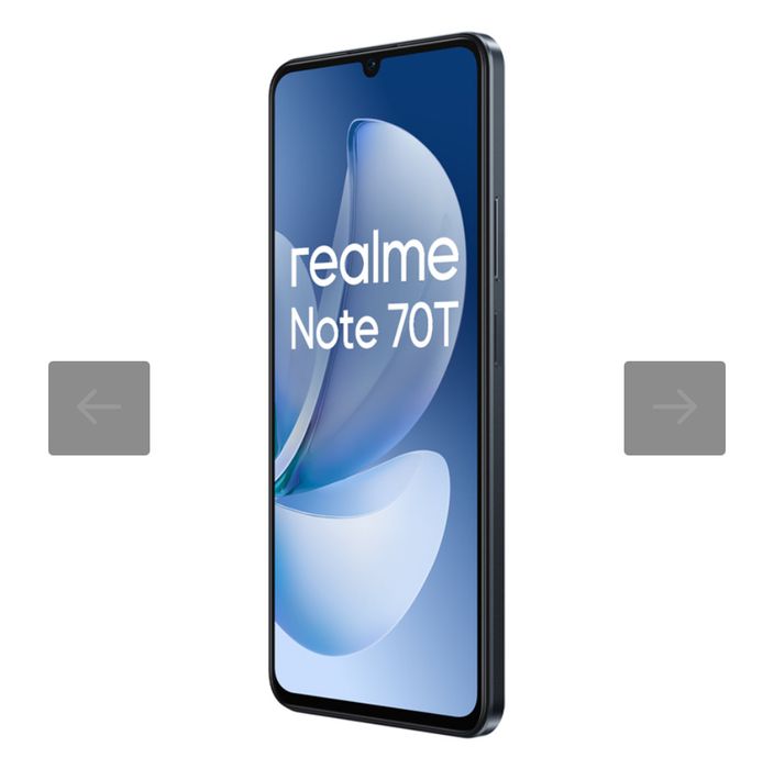 Realme Note 70T 128 gb Черен Цвят