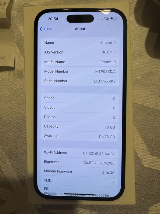 Iphone 15 Отличен!