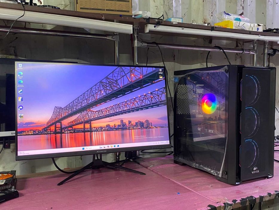 Игровой компьютер/i5 12400F/RTX 3070/ОЗУ 16ГБ/SSD 512ГБ/HDD 500GB