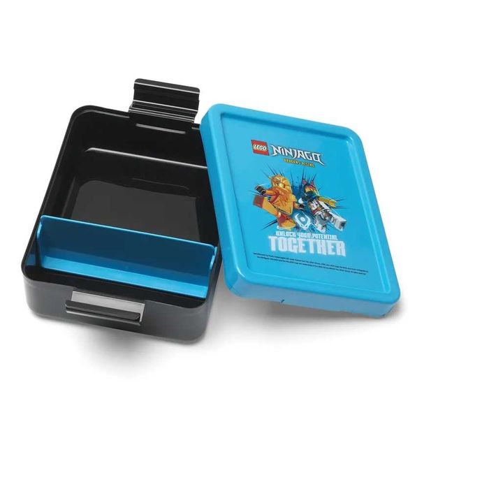 Кутия за храна бутилка за вода Комплект Lego Ninjago Лего Зелен Син