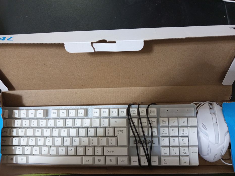 Клавиатура мембранная и мышка