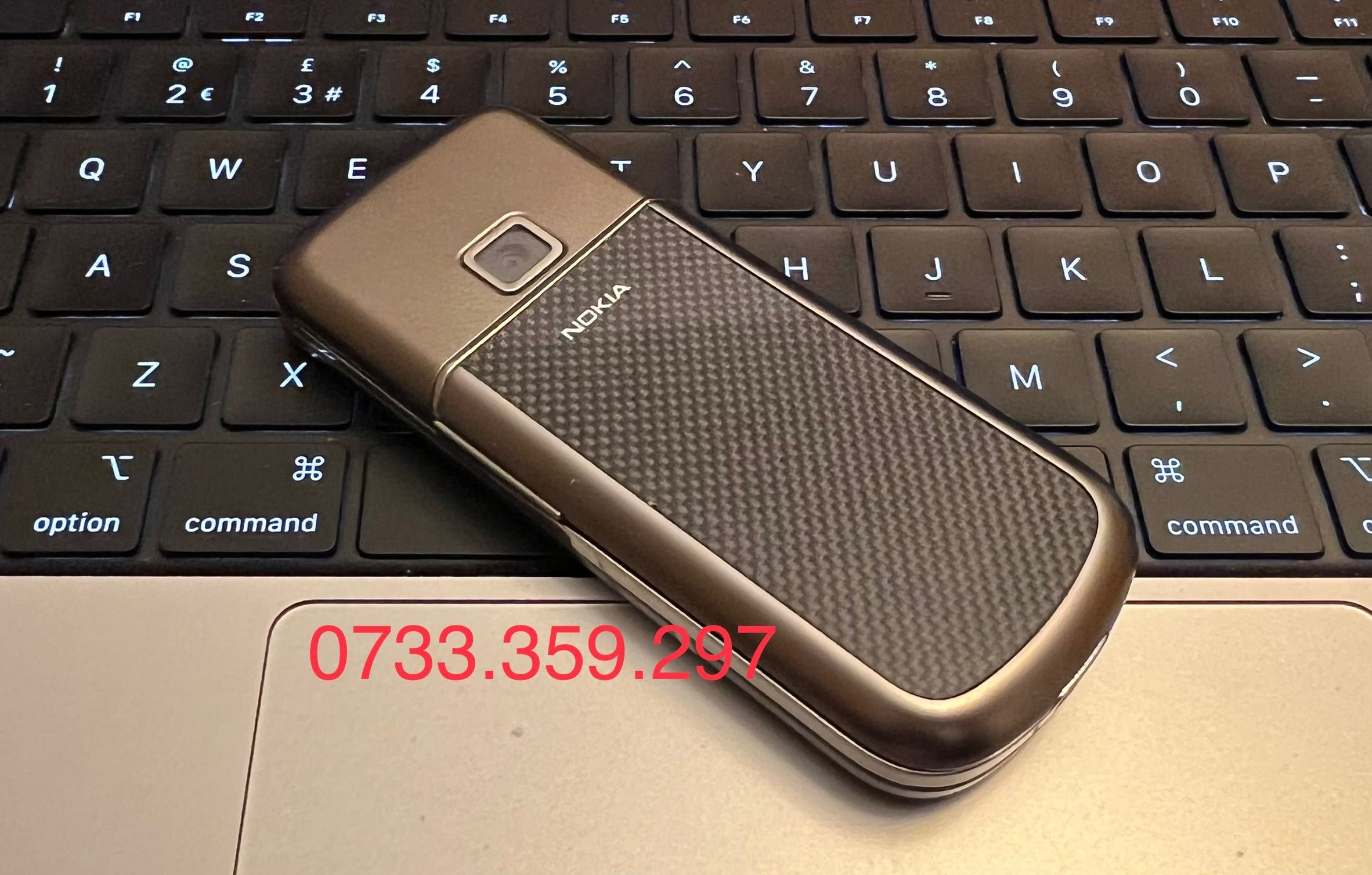 Telefon NOKIA 8800 ARTE Carbon RARITATE ! vintage colectie