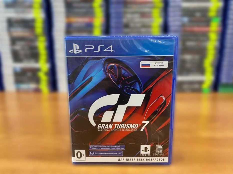 Новый Gran Turismo 7* PS4/PS5 Гран Туризмо Пс4 Большой Выбор Дисков