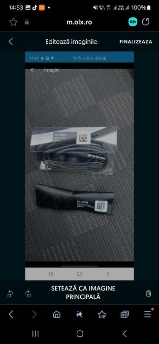 Casti Samsung AKG originale