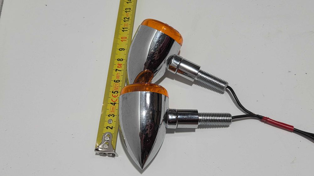 Set 2 semnalizari cromate chopper