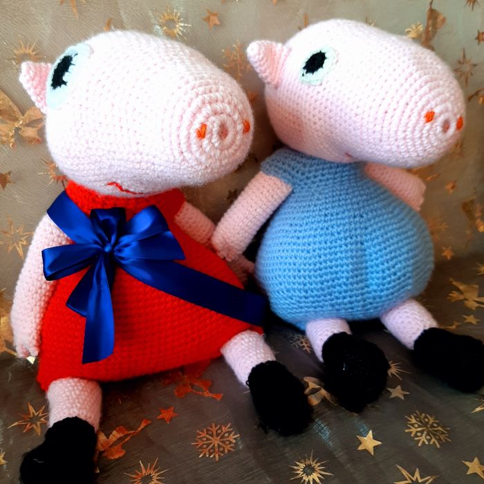 Плетени играчки, Пепа Пиг, Падмингтон, Олаф, ръчна изработка