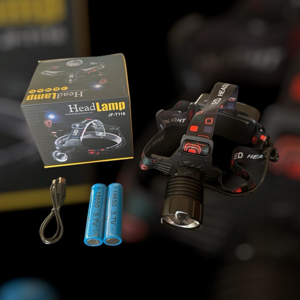 Мощен LED челник HEAD LAMP