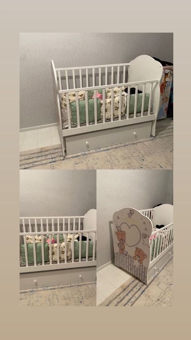 Манеж детский колыбелная