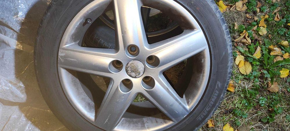 Jante aliaj/cauciucuri 17" Audi A4 B6