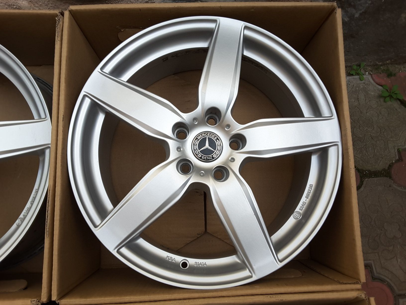 jante aliaj 18; 5x112; Mercedes A class w177, CLA, Vito V class w447