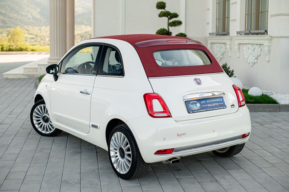 Fiat 500 Cabrio *Rate* 1.3 benzina 2018 *Garantie 12 Luni*