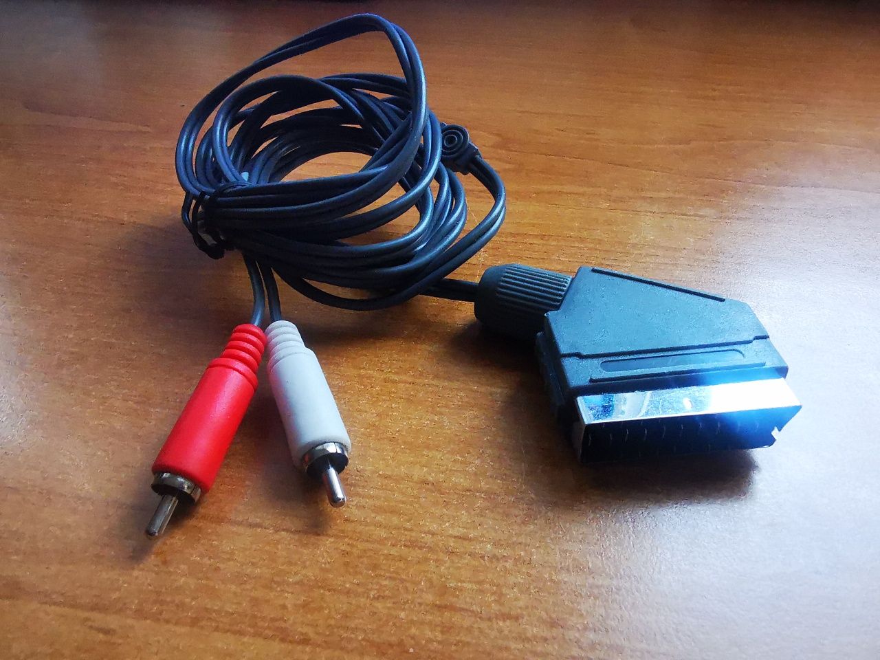 Cablu  audio video RCA tata Euroscart tata