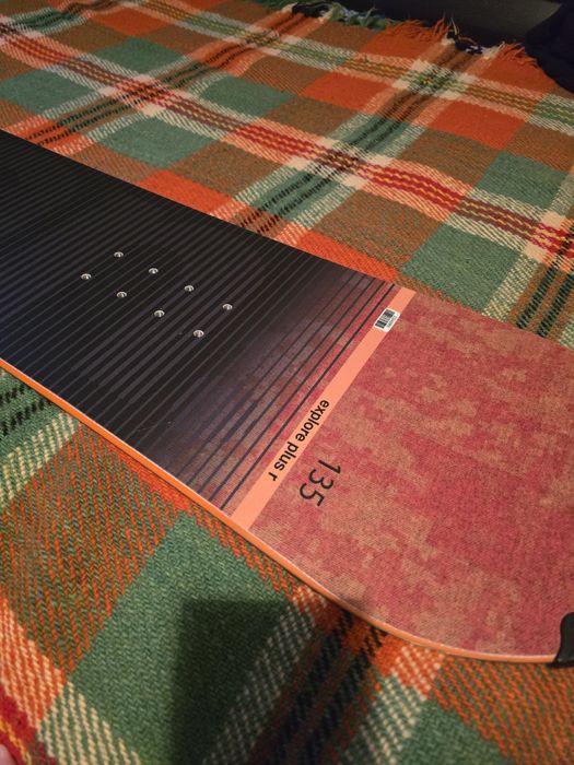 Сноуборд ELAN EXPLORE PLUS R 2022, red/black - 135 см