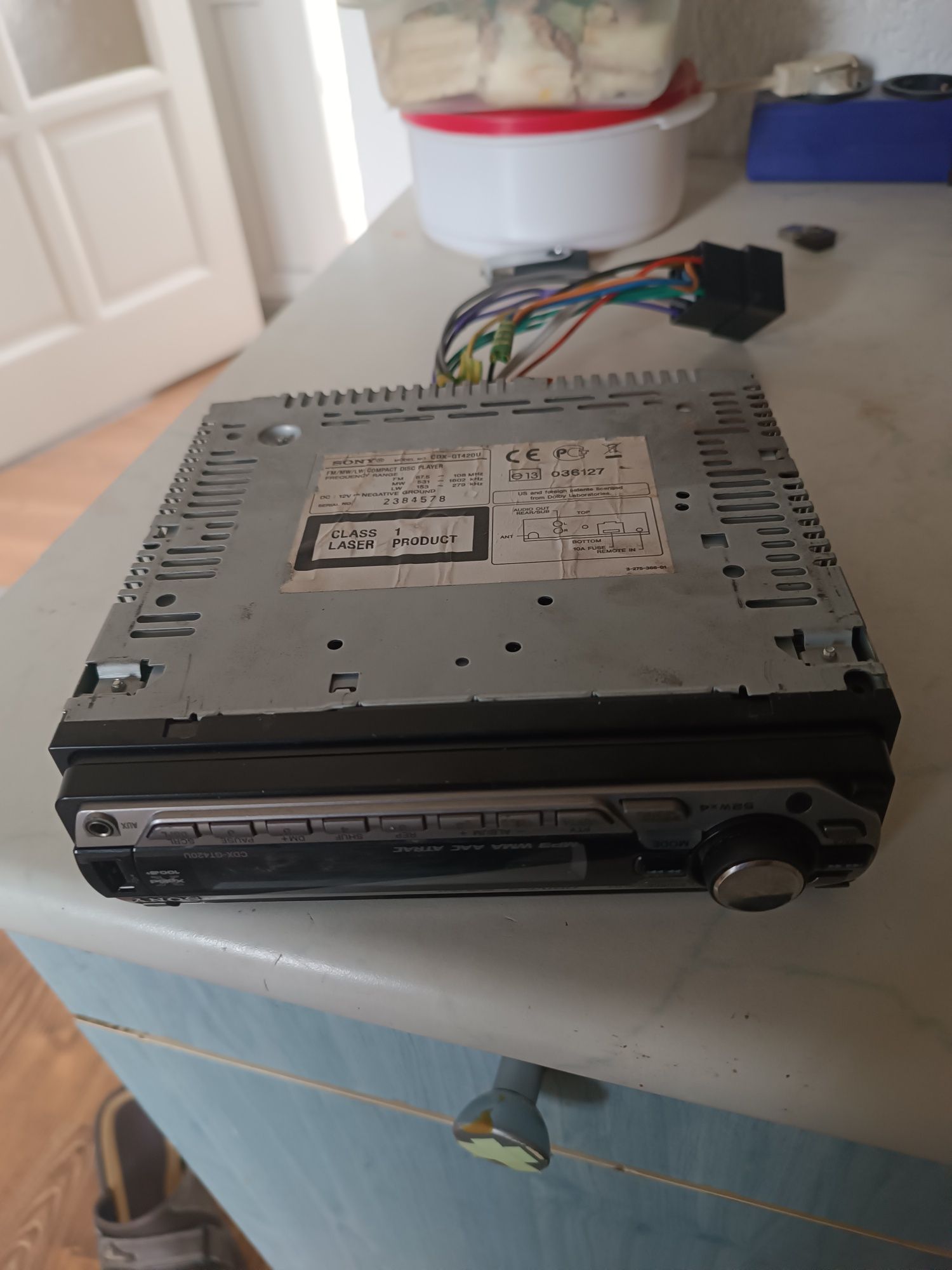 Cd player auto Sony cu cititor card