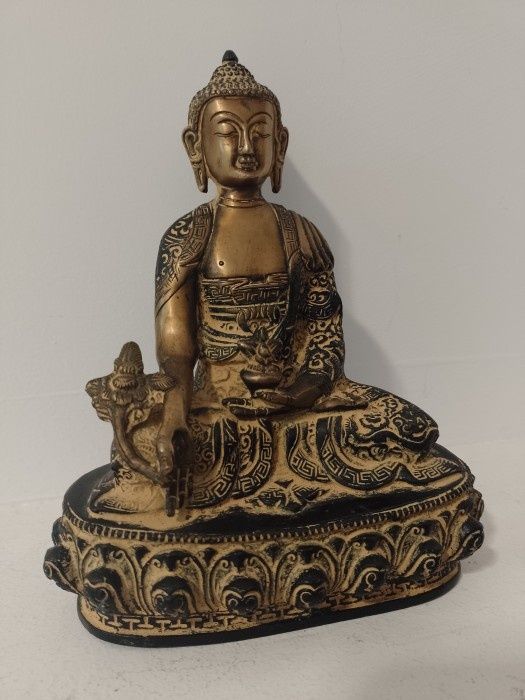 Sculptura decor camera din bronz masiv