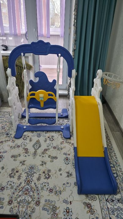 Продам детскую горку ,качели