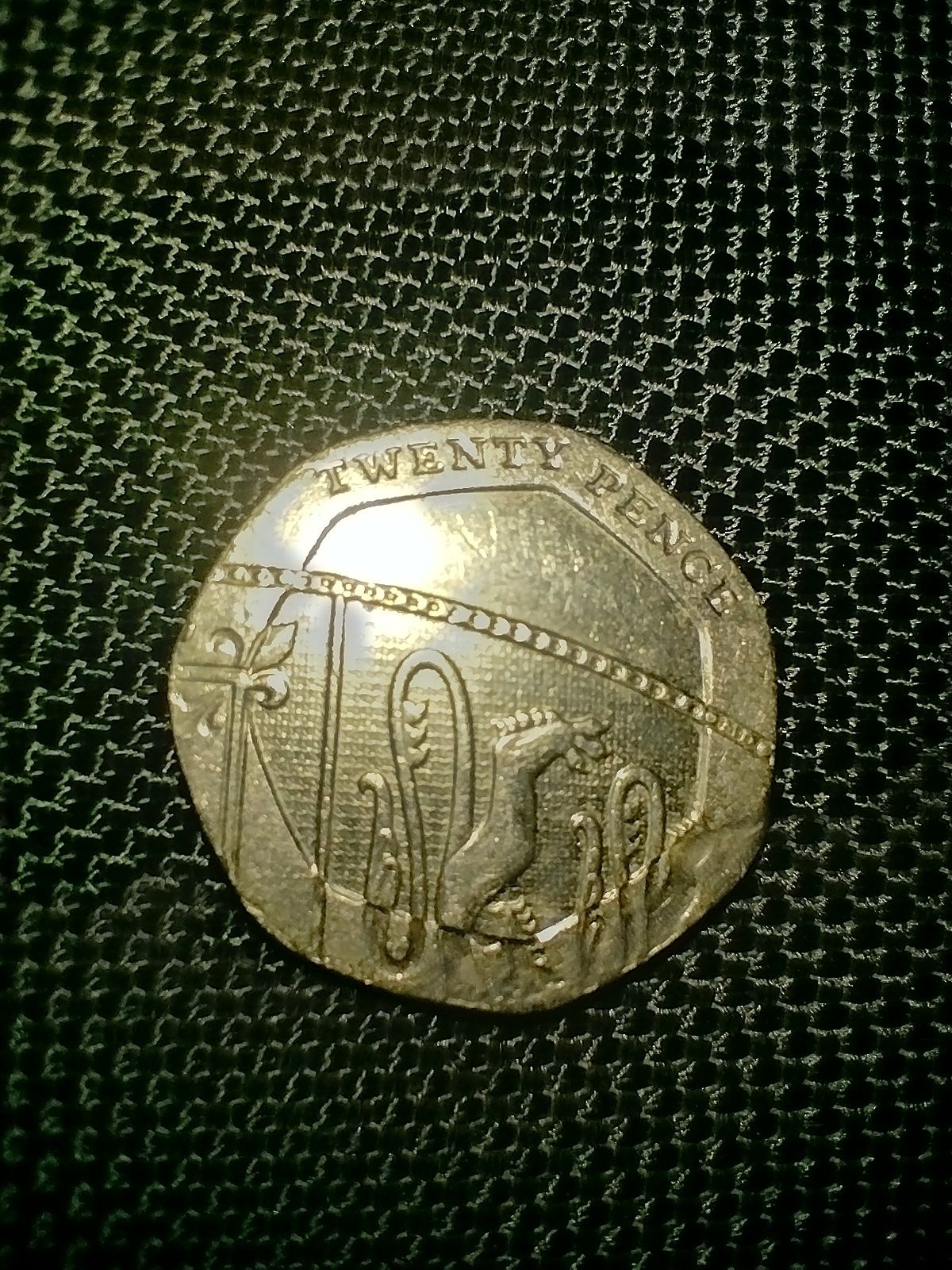 Monedă 20 Pence din 2010
