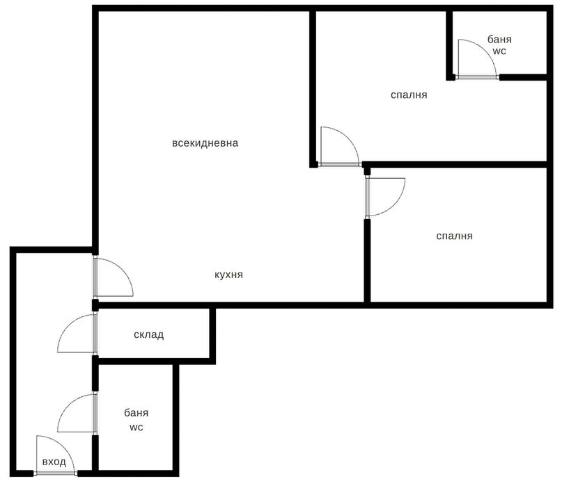 Продава се Тристаен апартамент в София, Център - 128 кв.м за 861 €/кв.м - Снимка #6
