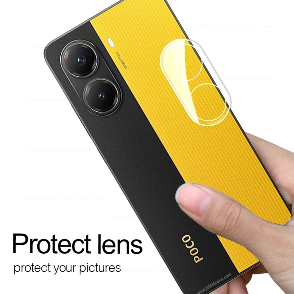 Xiaomi Poco X7 Pro 5G / X7 / F7 / 3D 9H Стъклен протектор за камера