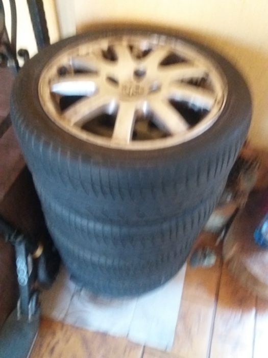 Vand set janta din aliaj plus cauciuc 205/45 ZR 16 M+S