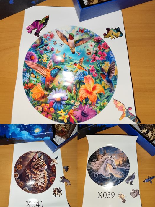 Красиви дървени пъзели