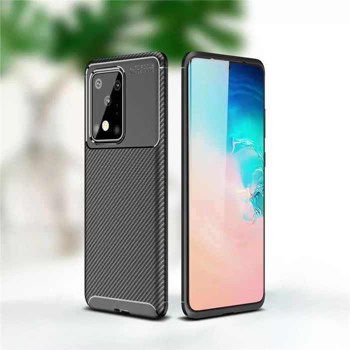 Samsung S20 FE S21 FE S23 FE S24 FE Husa Carbon Style Din Silicon 0,5M
