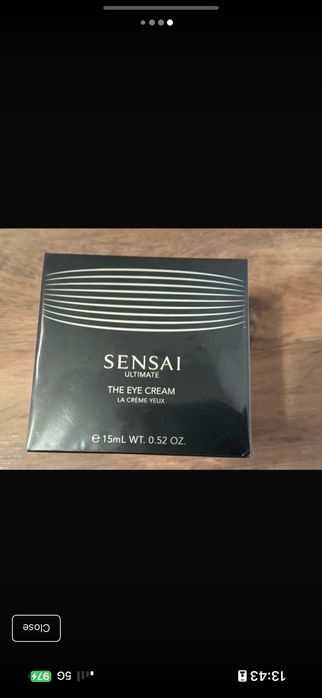 Cremă pentru ochi Sensai, 15 ml, sigilată