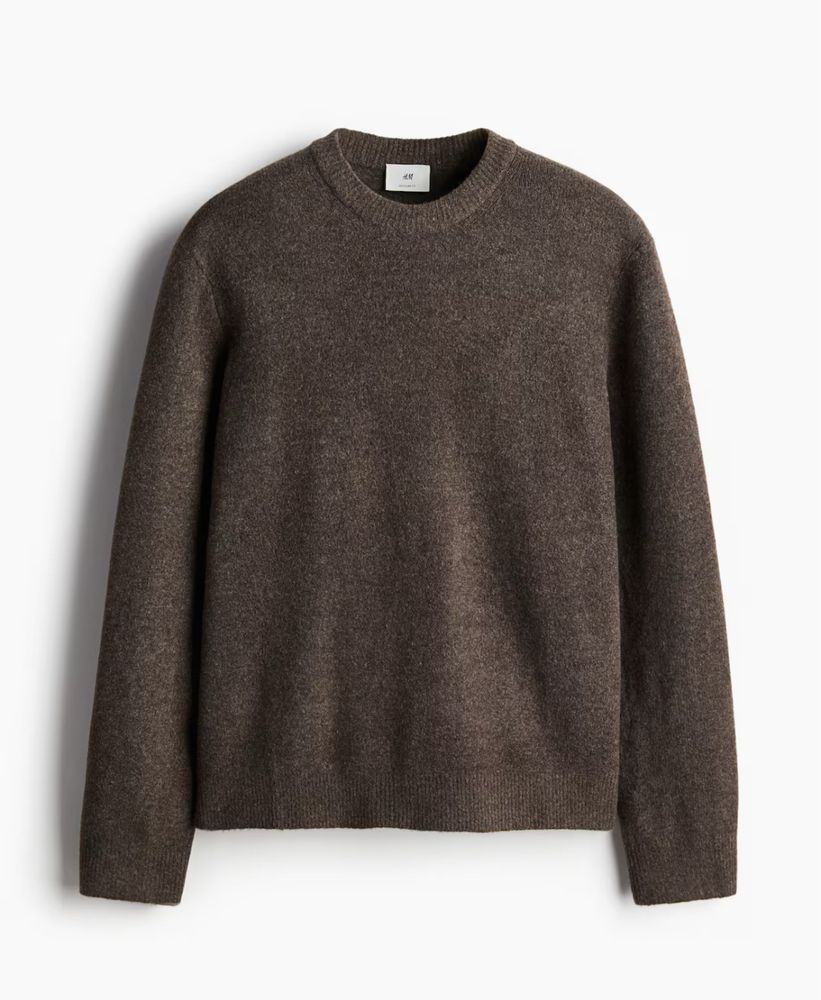 Нов пуловер с фина плетка H&M Regular Fit , р-р L