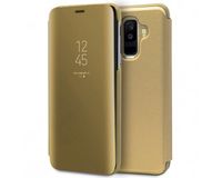 Husa Samsung A6 Plus 2018, A6 Gold, Smart Clear View