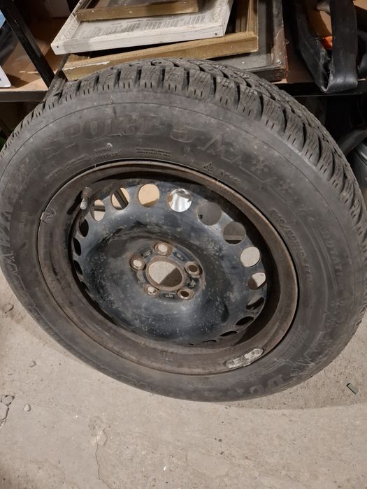 Железни джанти 5х108 за Ford S-max със зимни гуми 215/60/16 с датчици