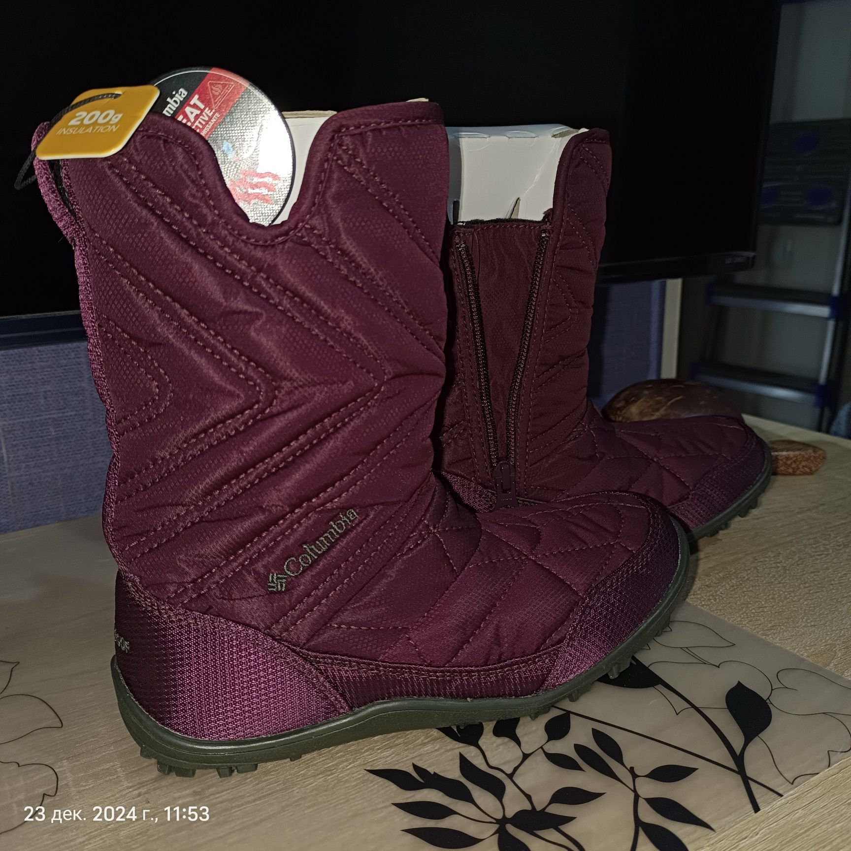 зимние детские сапоги